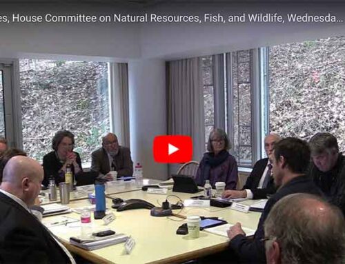 Slate Quarries, House Committee on Natural Resources, Fish, and Wildlife